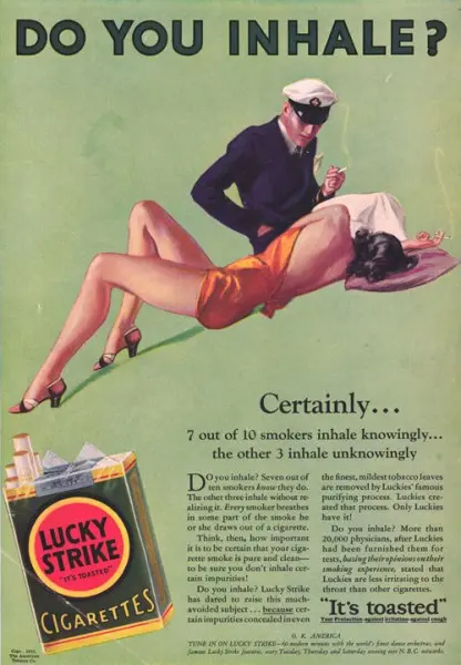 Anuncio vintage del verano.