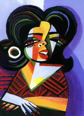 Oprah Winfrey - dibujo de Pablo Lobato
