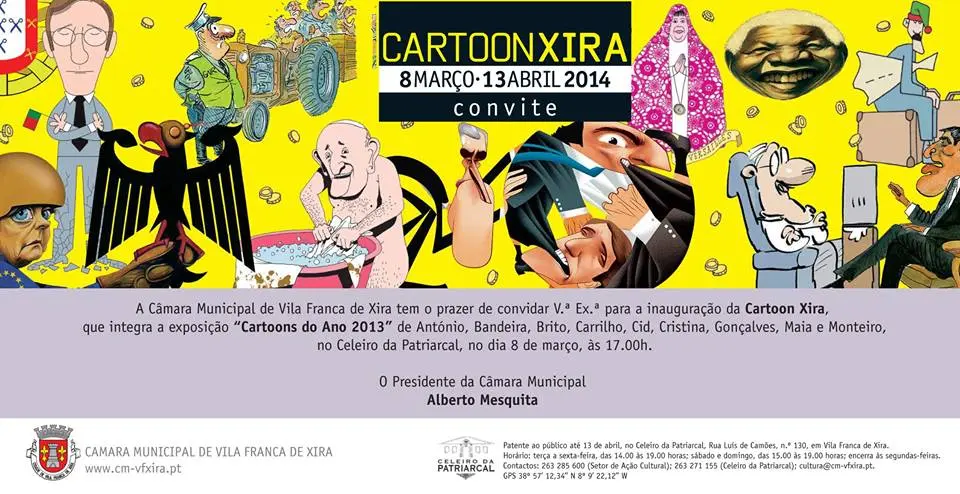 Invitaci&oacute;n al CartoonXira 2014 - Portugal