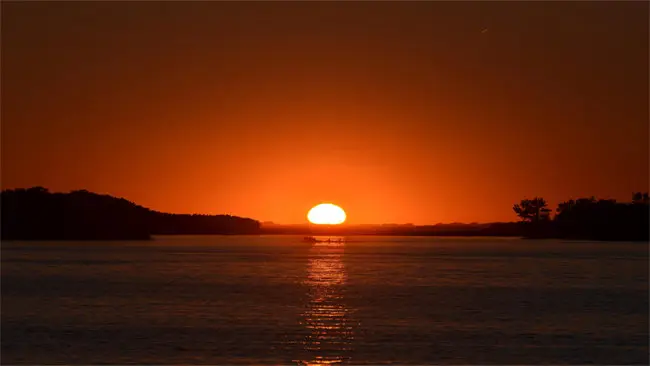 La noche del descanso.