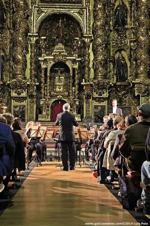 14-04-2014 Real Filharmon&iacute;a de Galicia, Stephan Loges, Capela Compostelana 2