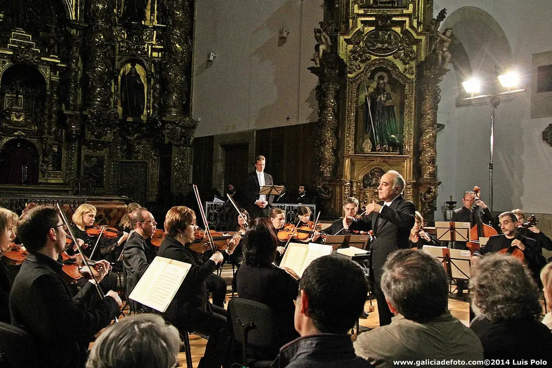 14-04-2014 Real Filharmon&iacute;a de Galicia, Stephan Loges, Capela Compostelana 1