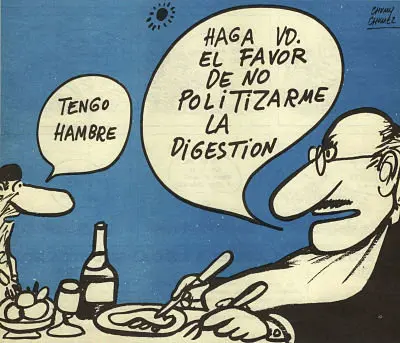 Dibujo de Chumy Chumez - Hermano Lobo - Sept 1975