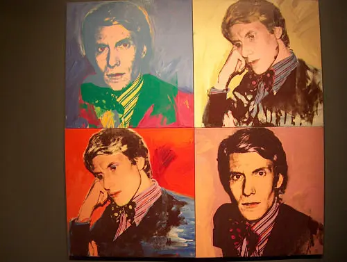 Yves Saint Laurent por Andy Warhol - Francisco Pu&ntilde;al