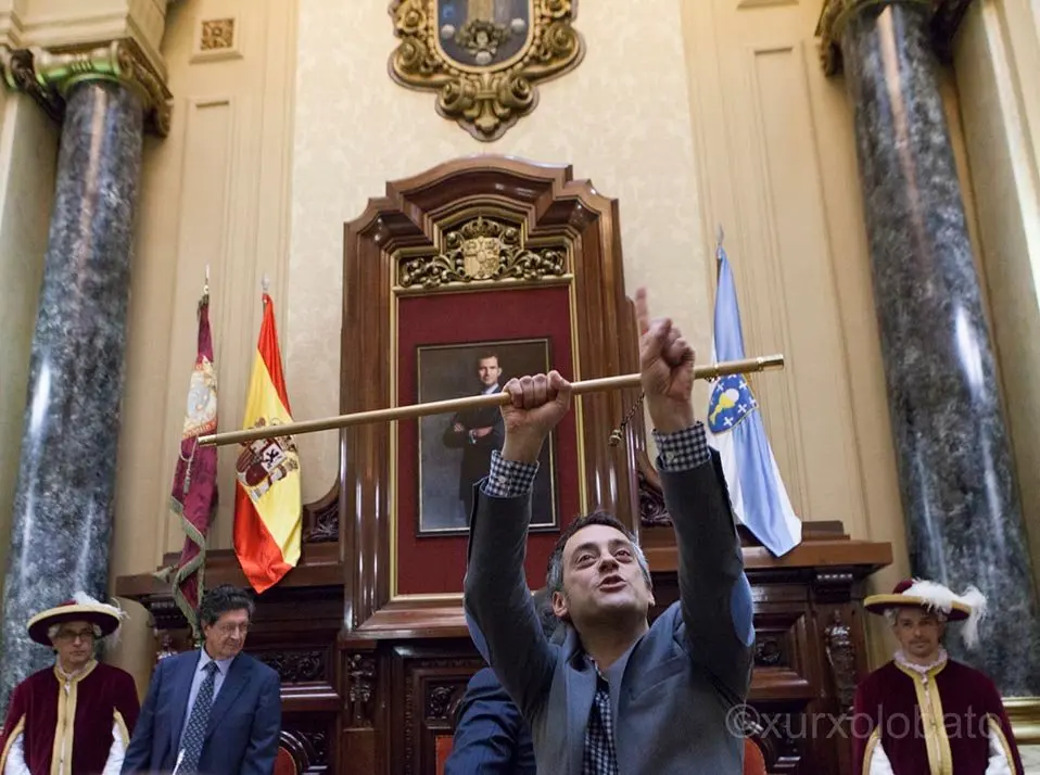TOMA DE POSESION DE XULIO FERREIRO DE LA MAREA ATLANTICA