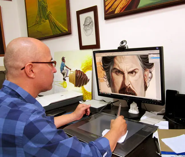 Jorge Alberto Restrepo, dibujante colombiano. / Mundiario