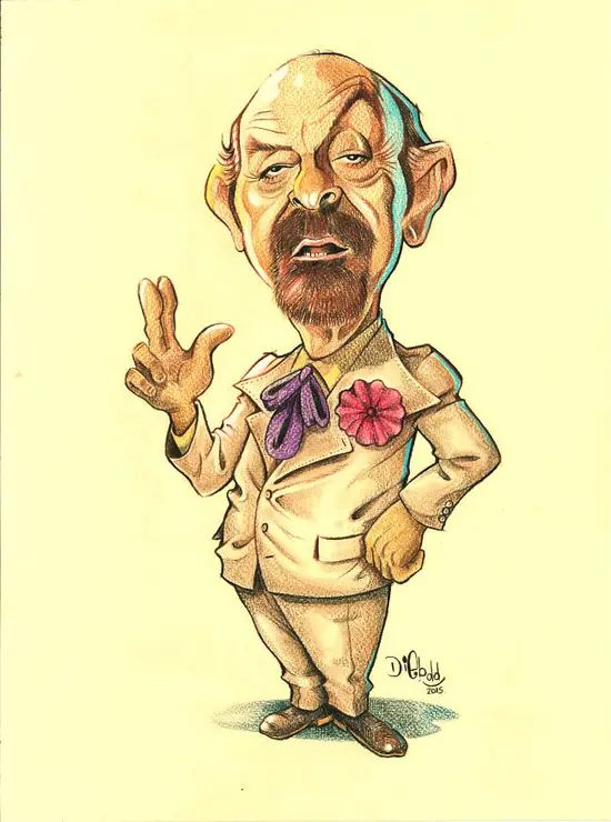 Primer Premio en Caricatura . / Daniel Diebold, Argentina
