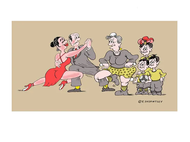 Menci&oacute;n Humor Gr&aacute;fico. / Victor Skopintsev. Rusia