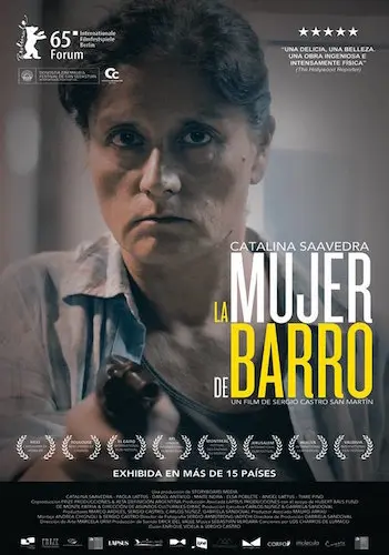 Cartel La mujer de barro, filme chileno de Sergio Castro