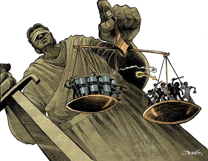 Justicia en Crisis -Premio Nacional de Periodismo 2014. / Dar&iacute;o Castillejos, M&eacute;xico