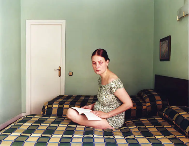Sin T&iacute;tulo  (Green room), 2004. I Aino Kannisto