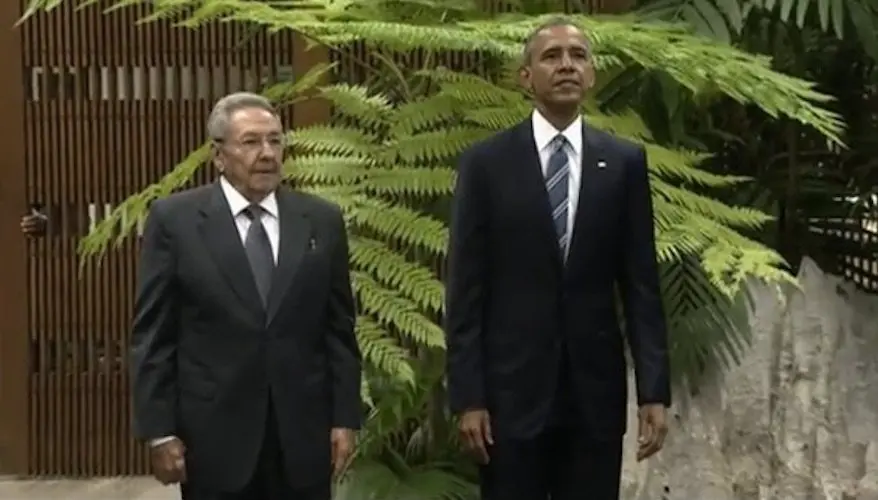Raúl Castro y Barack Obama.