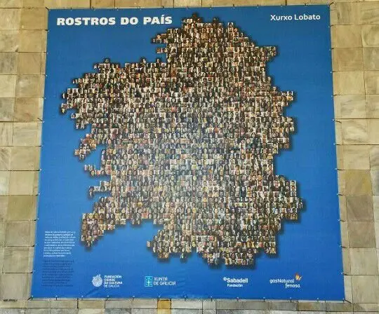 Exposición Rostros do país, de Xurxo Lobato