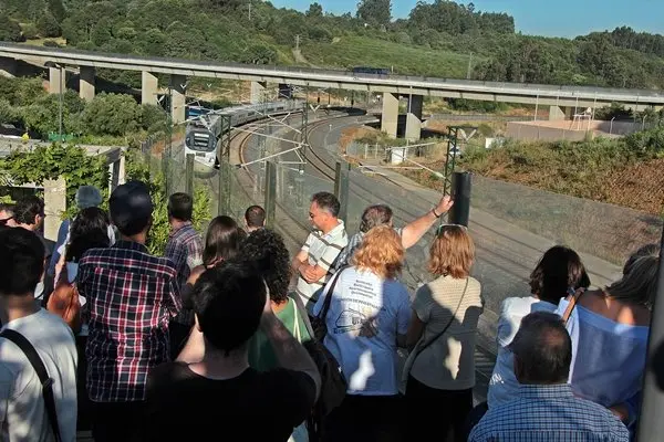 Aniversario del accidente de Angrois. / Archivo