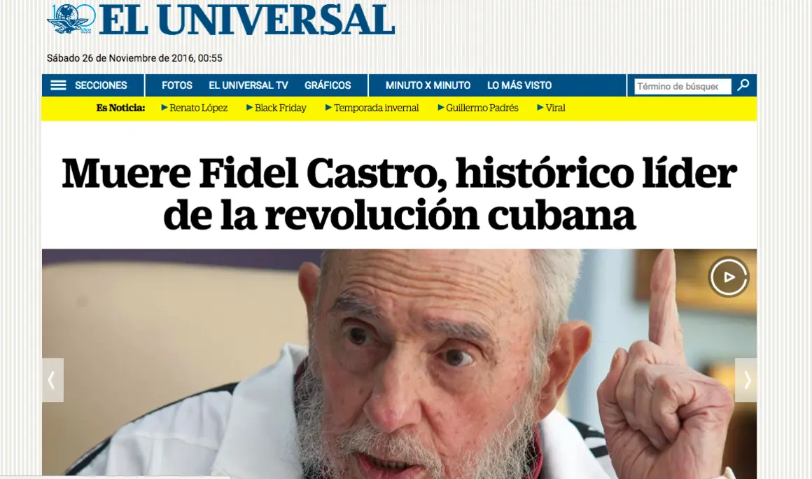 El Universal de M&eacute;xico
