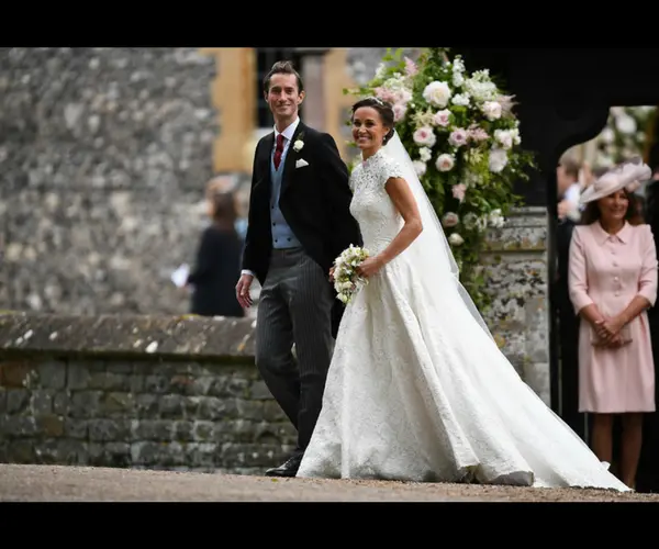 Pippa Middleton y James Matthews. Twitter..
