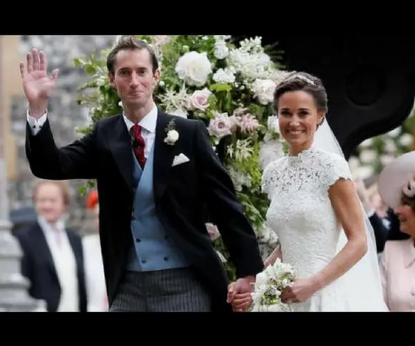 Pippa Middleton y James Matthews. Twitter.