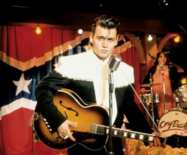 Johnny Depp, actor; en Cry-Baby. Universal.