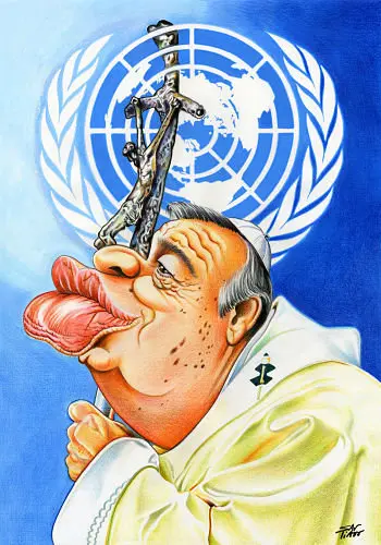 XIXPortoCartoon- Antonio Guterres- 1&ordm; Premio /  Santiagu, Portugal