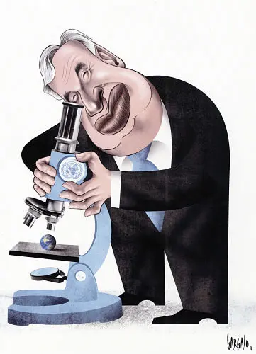 XIXPortoCartoon -Antonio Guterres - 3&ordm; Premio /  Vasco Gargalo, Portugal
