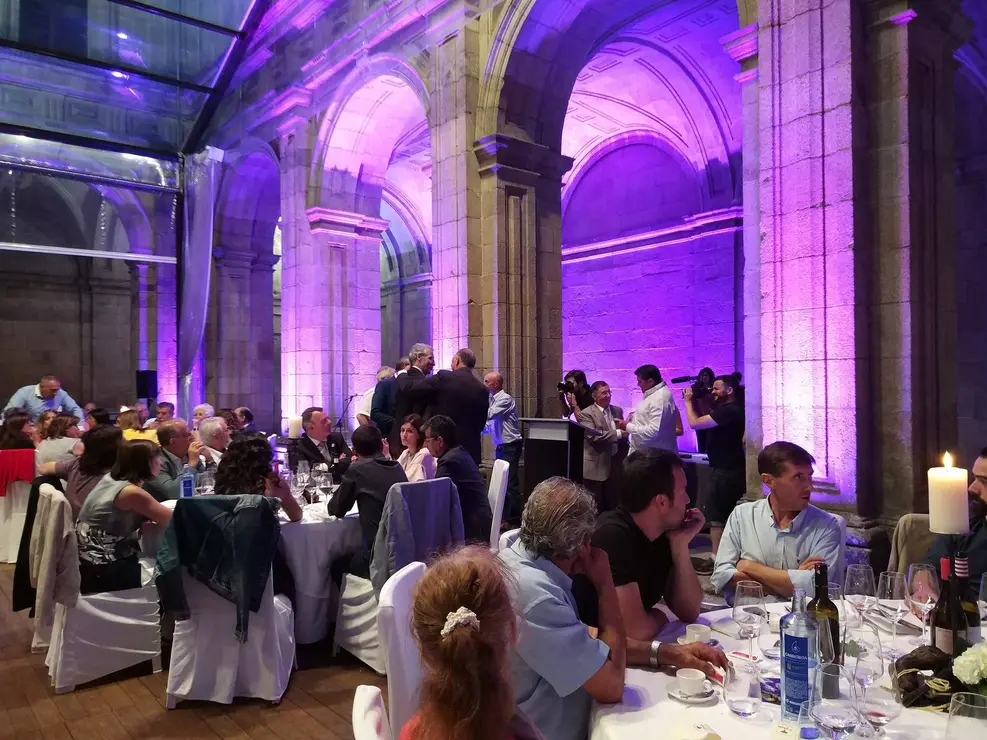 Cena de gala del Festival do Viño da Ribeira Sacra. / Mundiario