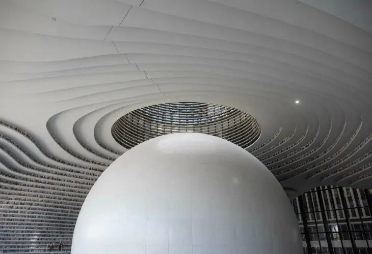 Biblioteca Tianjin Binhai, China. MVRDV (1)
