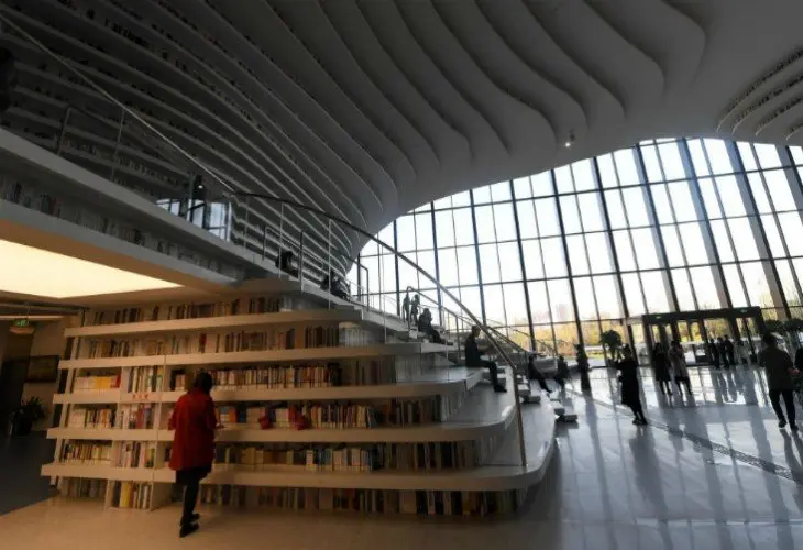 Biblioteca Tianjin Binhai, China. MVRDV (2)
