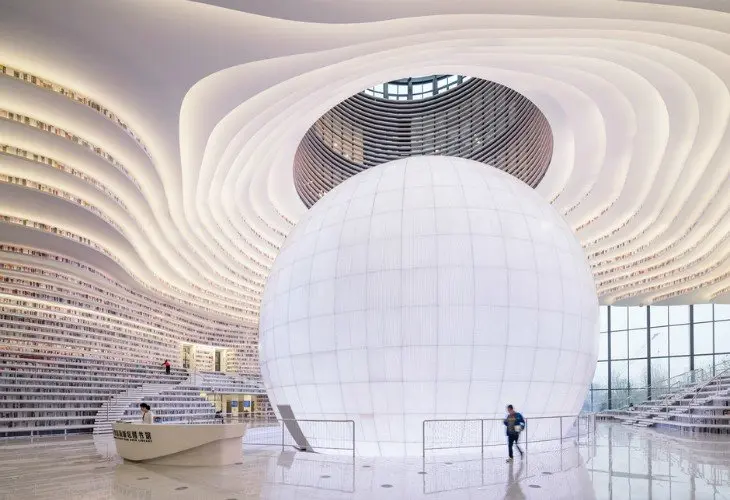 Biblioteca Tianjin Binhai, China. MVRDV (7)