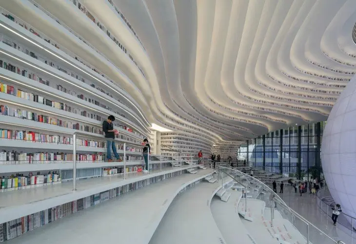 Biblioteca Tianjin Binhai, China. MVRDV (9)