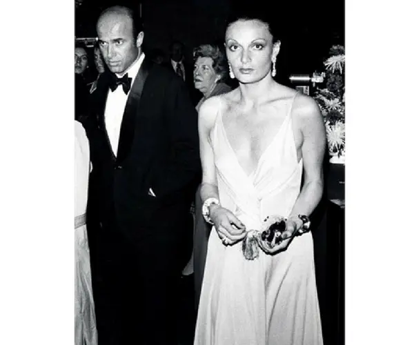 Diane de F&uuml;rstenberg y Egon von F&uuml;rstenberg. Pinterest..