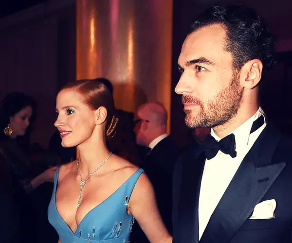 Jessica Chastain y Gian Luca Passi de Preposulo. Pinterest.