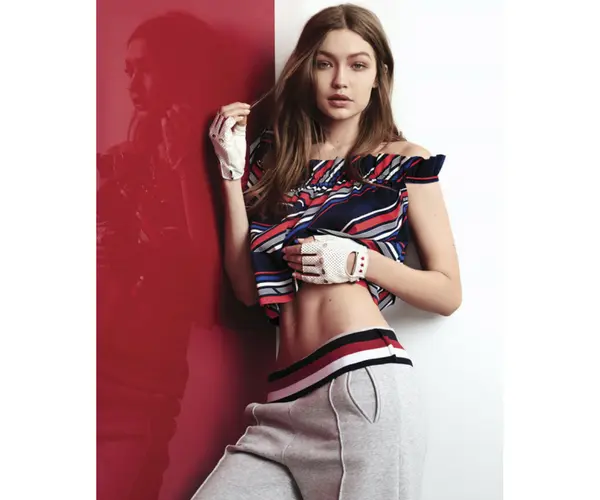 Gigi Hadid, modelo, para su colecci&oacute;n TommyXGigi Primavera-Verano 2018. Tommy Hilfiger (4)