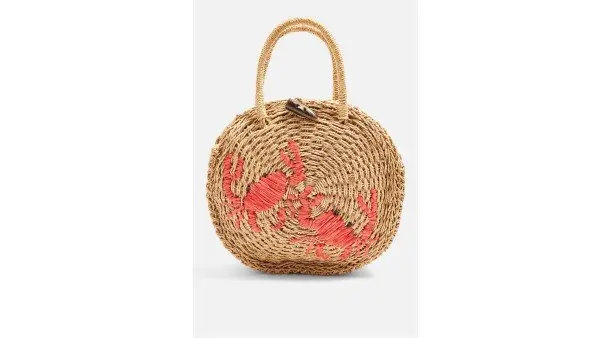 Bolso con estampado de langosta. de Topshop
