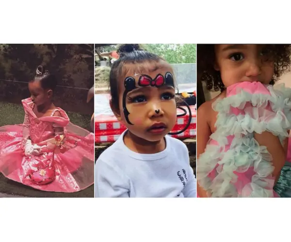 North West, hija de Kim y Kanye. Instagram.