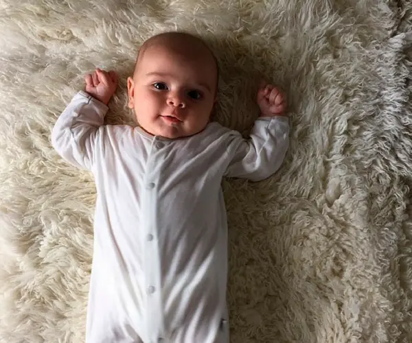 Reign Aston Disick, hijo de Kourtney y Scott. Instagram.