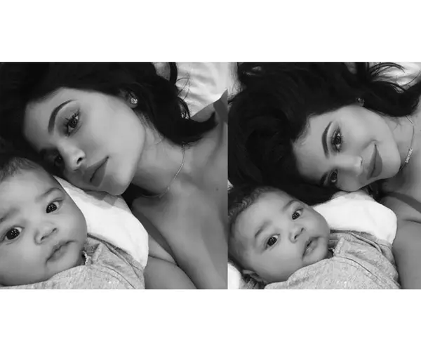 Stormi Webster, hija de Kylie y Travis Scott. Instagram.