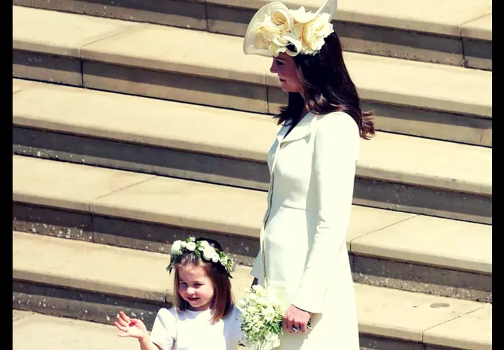 Catalina de Cambridge con su hija la princesa Charlotte. Intagram