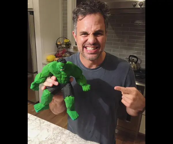 Mark Ruffalo, el actor ya tiene 50 a&ntilde;os. Instagram.