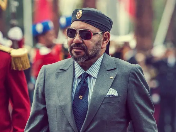 El Rey de Marruecos, Mohamed VI,