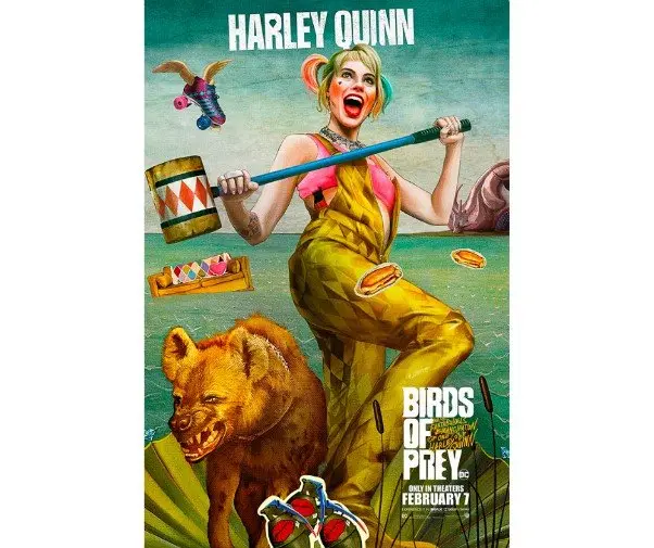 P&oacute;sters de Birds of Prey. Productora (3)