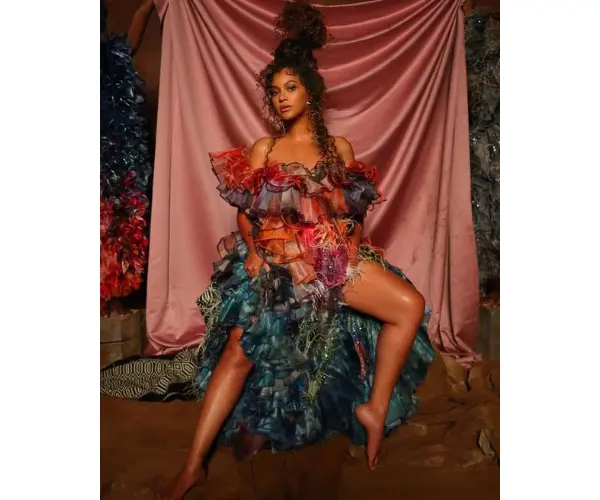 Beyonc&eacute;, cantante, para su &aacute;lbum visual Black is King. RR SS (29)