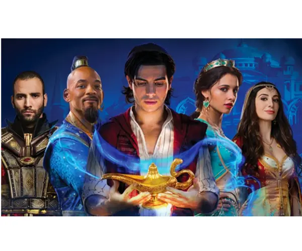 Aladd&iacute;n. Disney.
