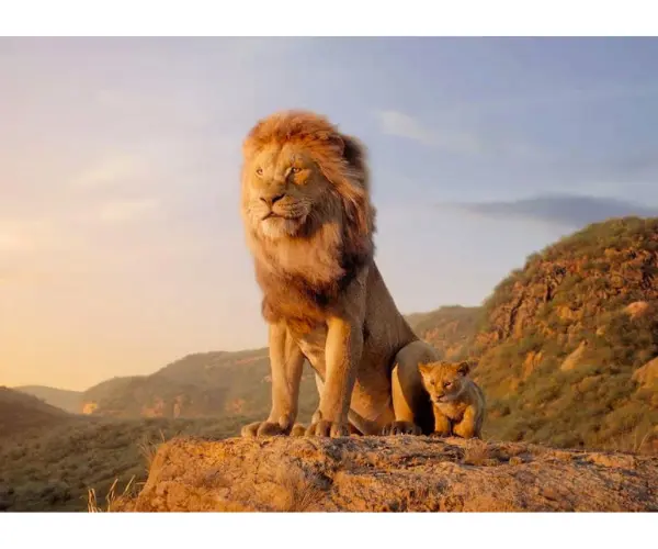 El Rey Le&oacute;n. Disney.