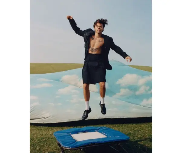 Harry Styles, cantante, para Vogue. Instagram @voguemagazine (7)