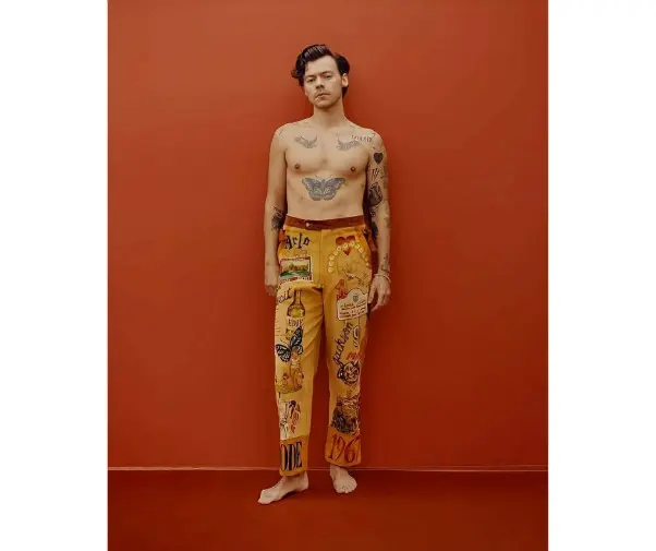 Harry Styles, cantante, para Vogue. Instagram @voguemagazine (10)