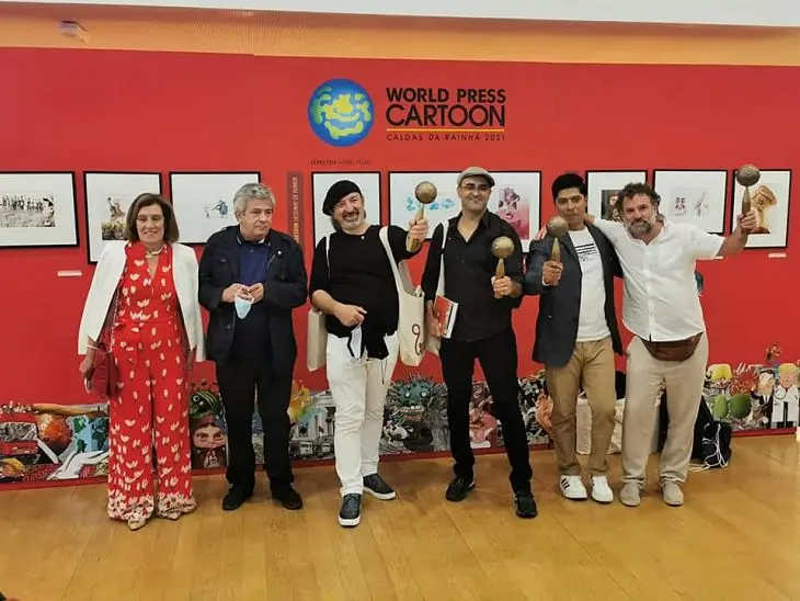 Organizadores y algunos de los premiados en el WPC 2021  / WPC
