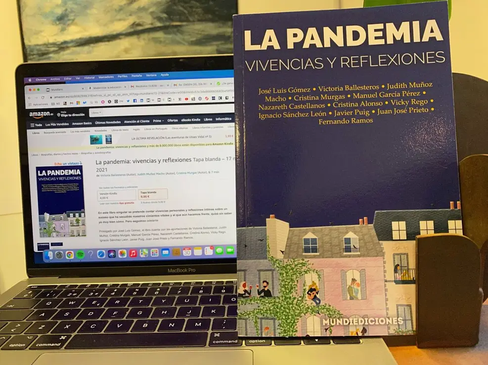Portada del libro La pandemia, obra coral de Mundiediciones. / Mundiario