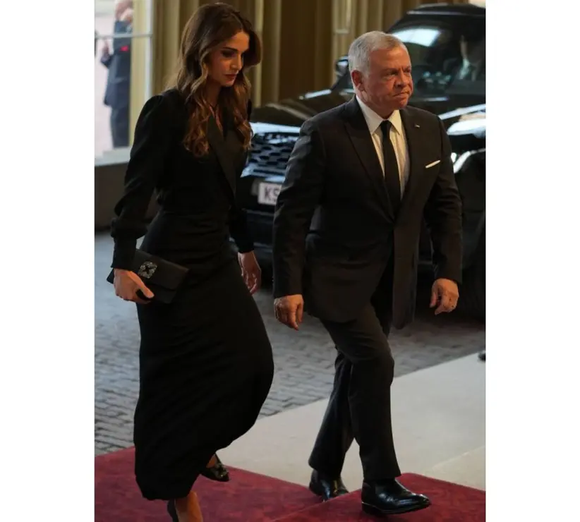 Abdal&aacute; y Rania, Reyes de Jordania. / RR SS.