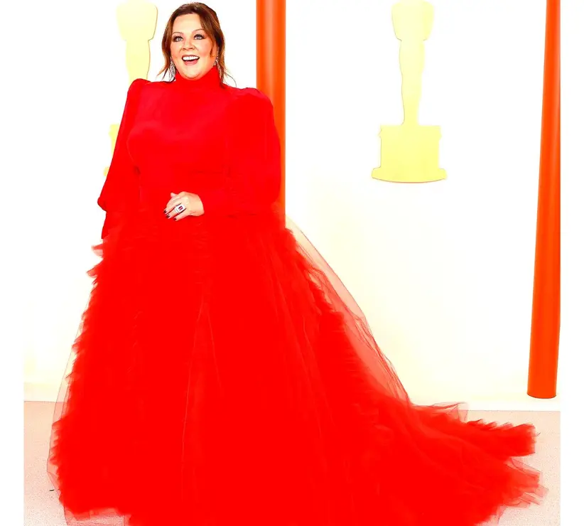 Melissa McCarthy, actriz. RR SS.