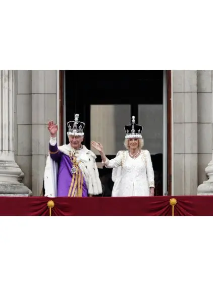 Coronaci&oacute;n de Carlos III. / @TheRoyalFamily.